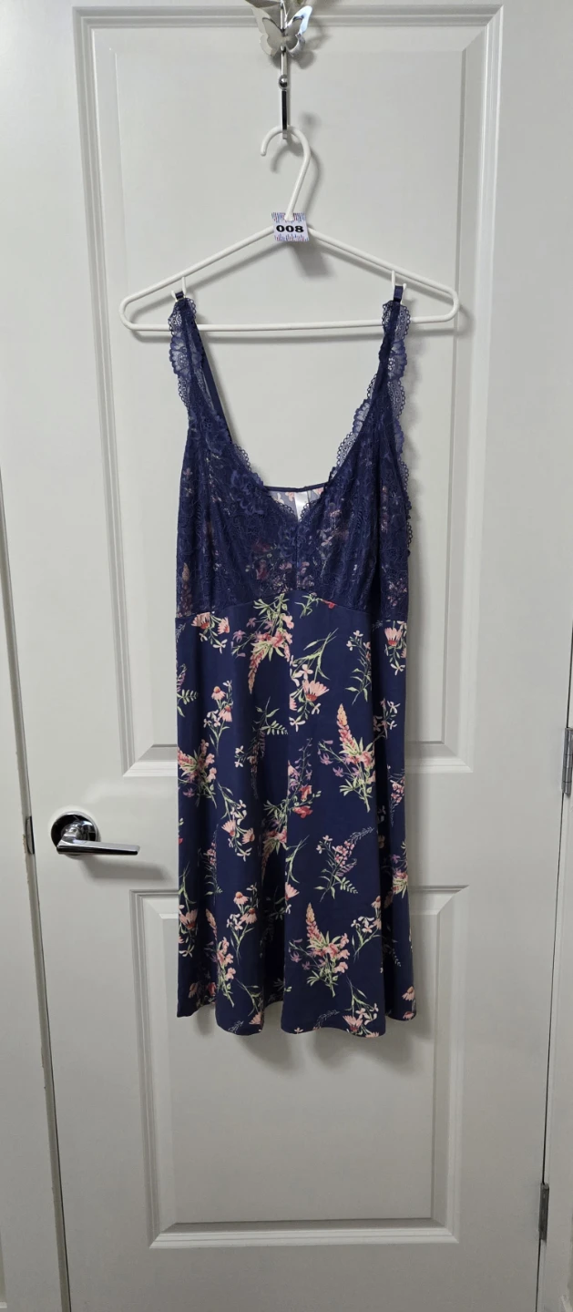 Flora Nikrooz Lace Trim Nightgown