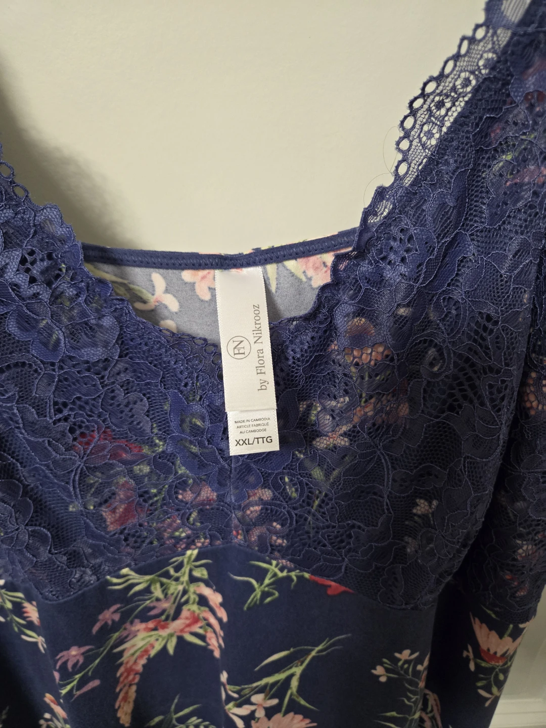 Flora Nikrooz Lace Trim Nightgown - photo 3