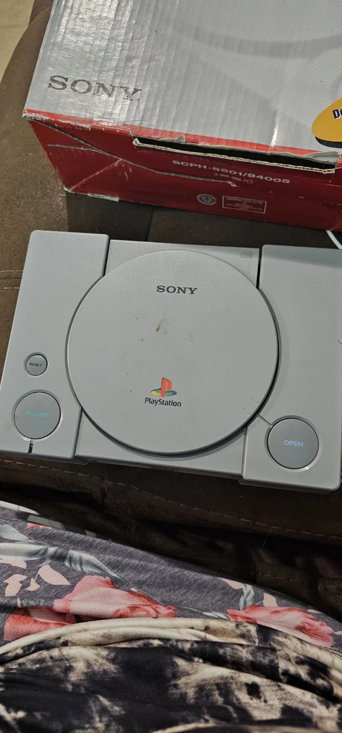 Sony PlayStation 1 Console with Controllers