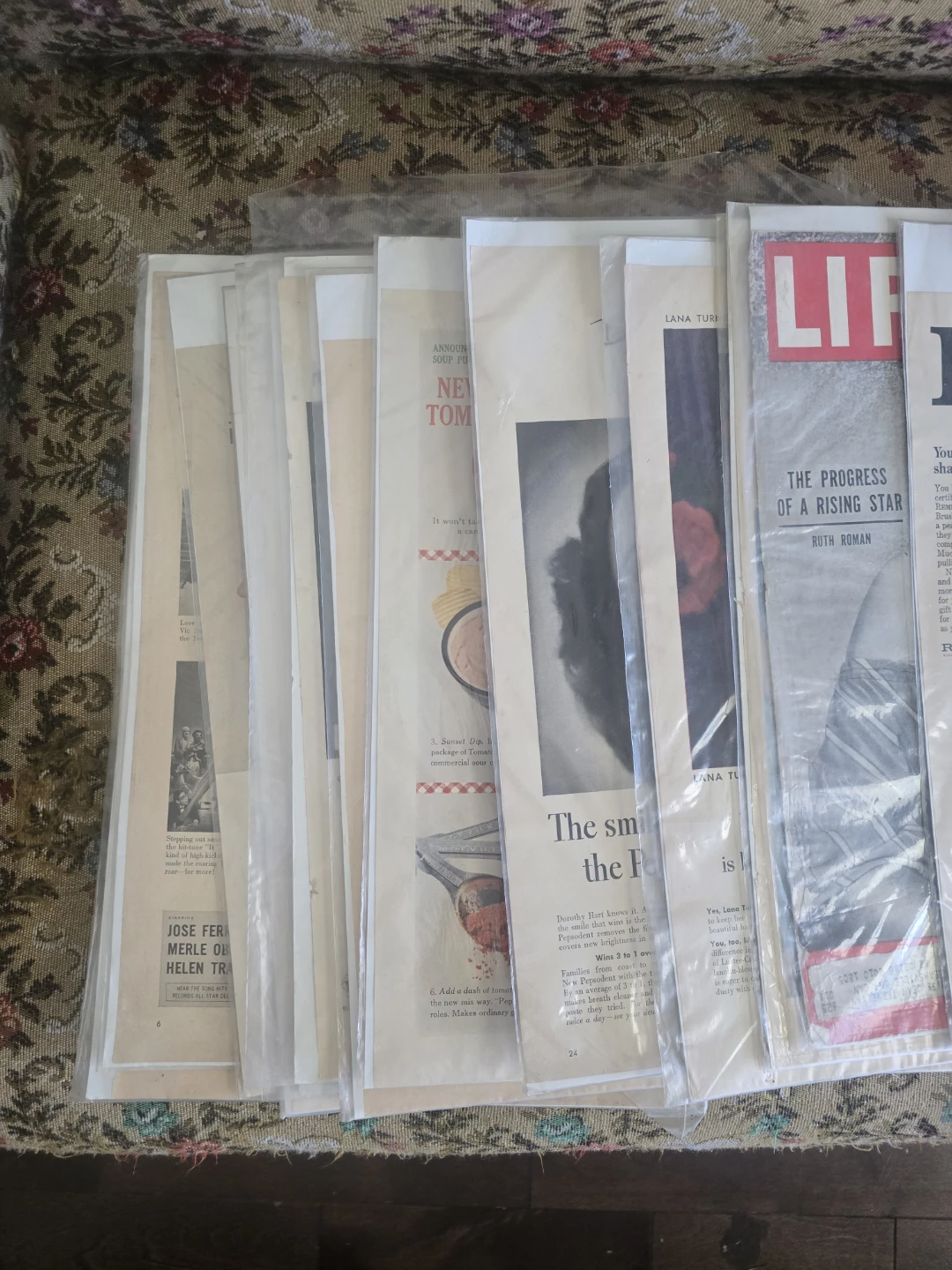 20 Assorted Vintage Advertisements