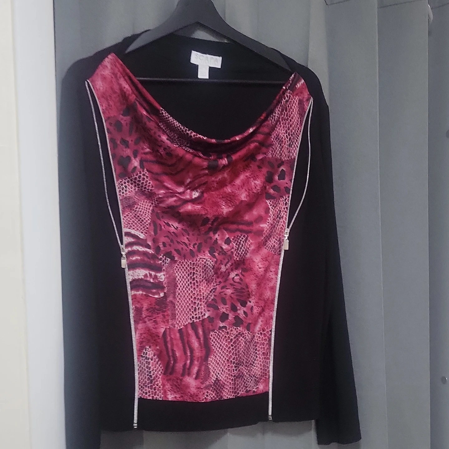 SCAPA Lauren Perre Long Sleeve Top Size M - photo 3