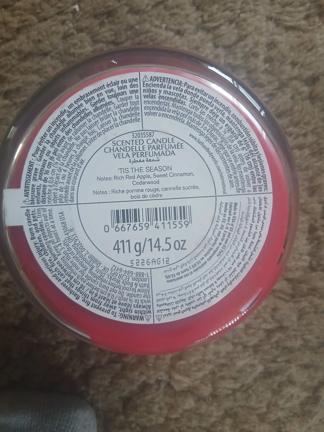 Bath & Body Works 'Tis The Season Scented Candle - photo 3