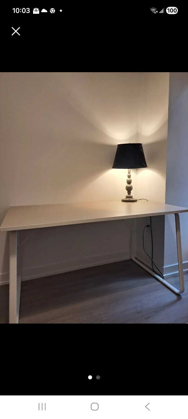 IKEA White Desk