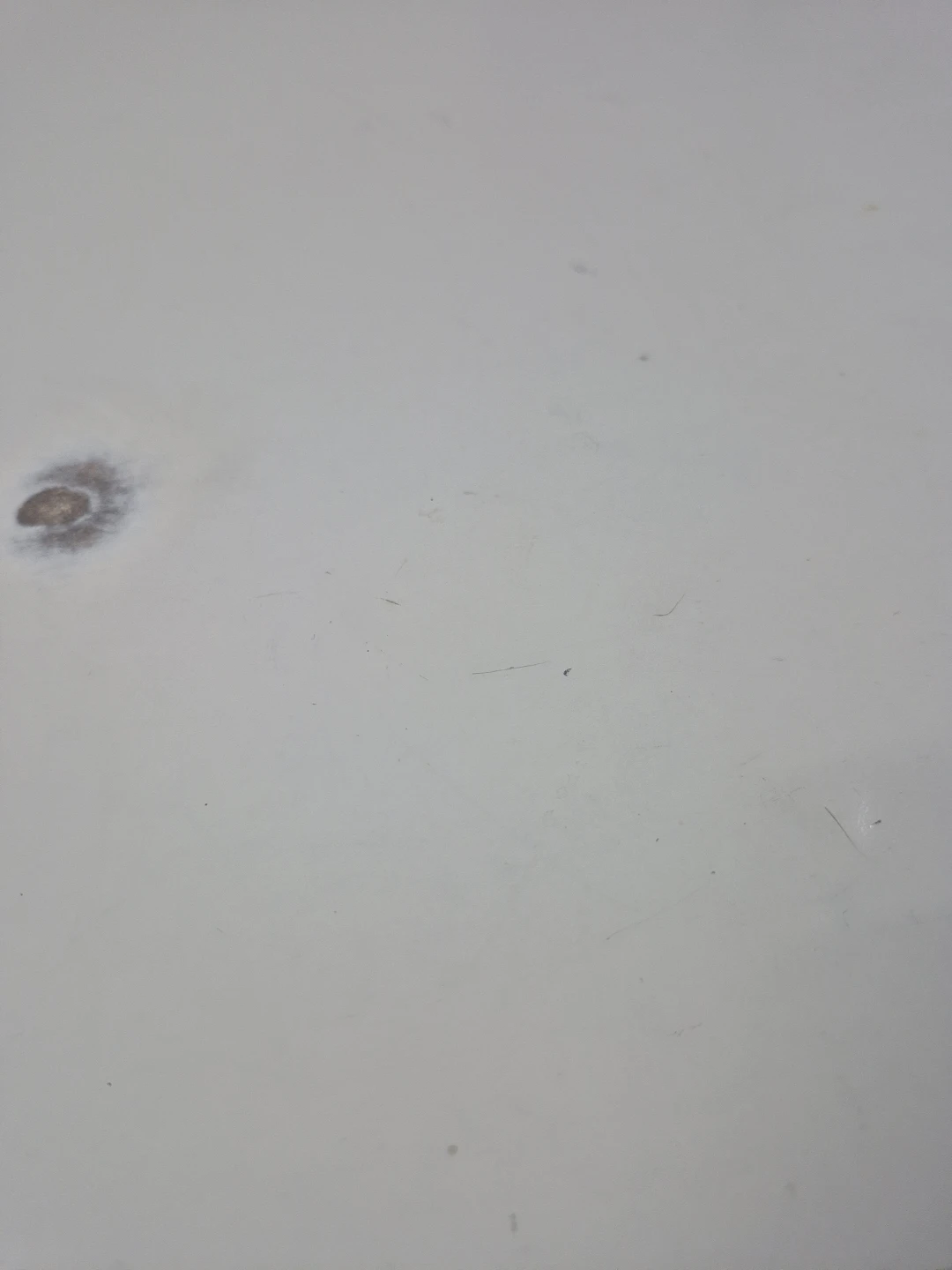 White Desk with Drawer - photo 3