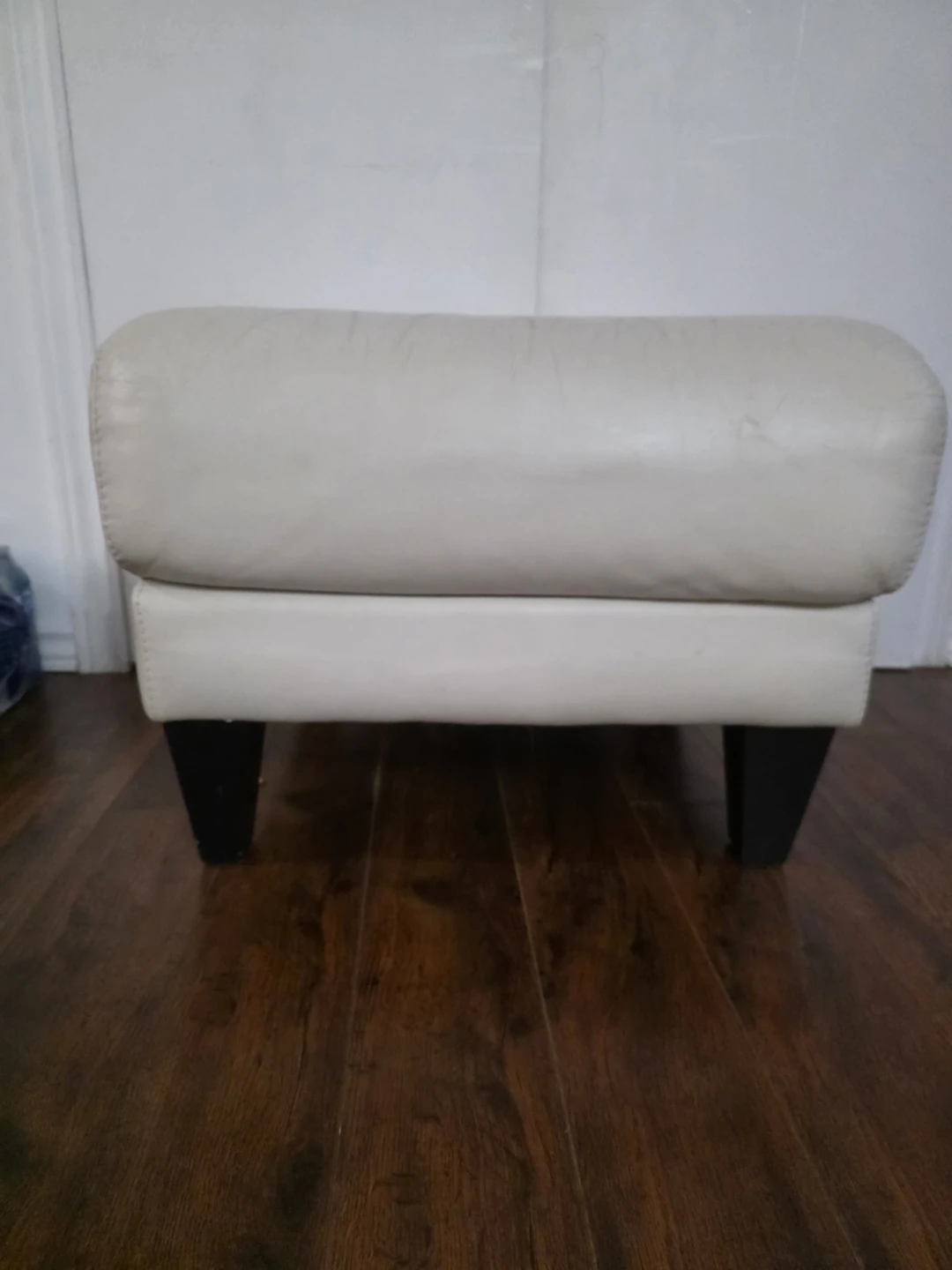 Cream Ottoman Footrest - photo 2