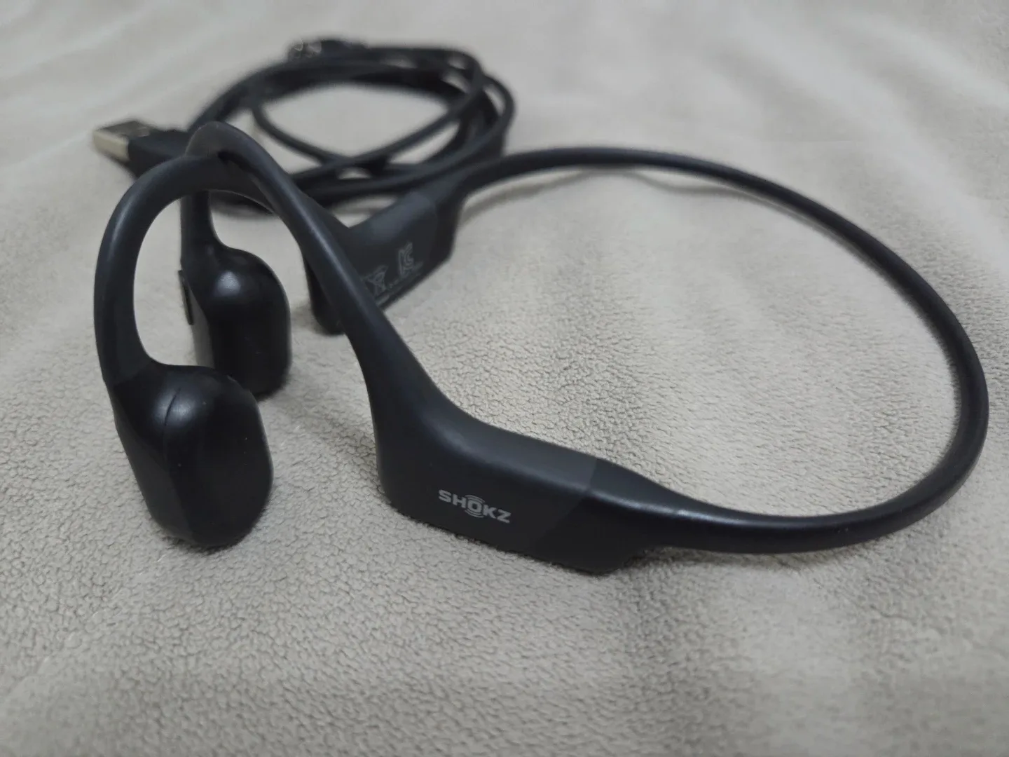 Shokz OpenRun Mini Bone Conduction Headphones - Black