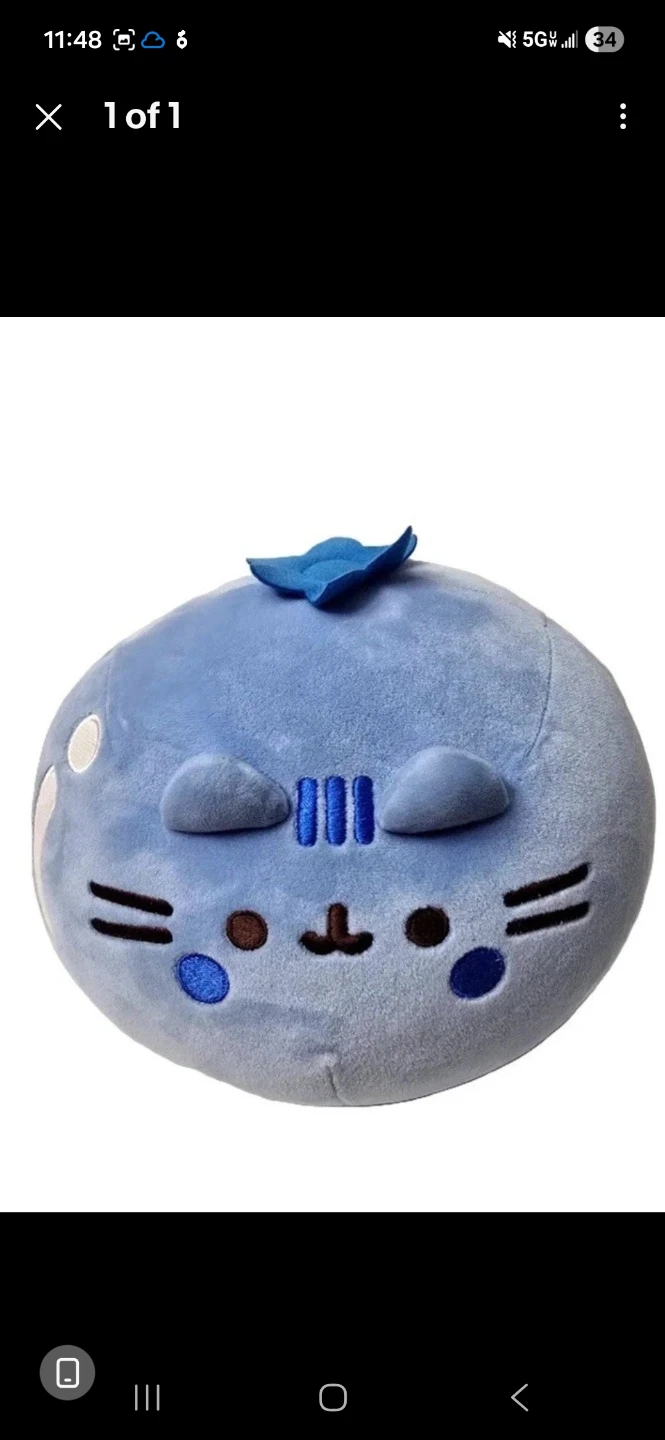 Blueberry Cat Plush Toy