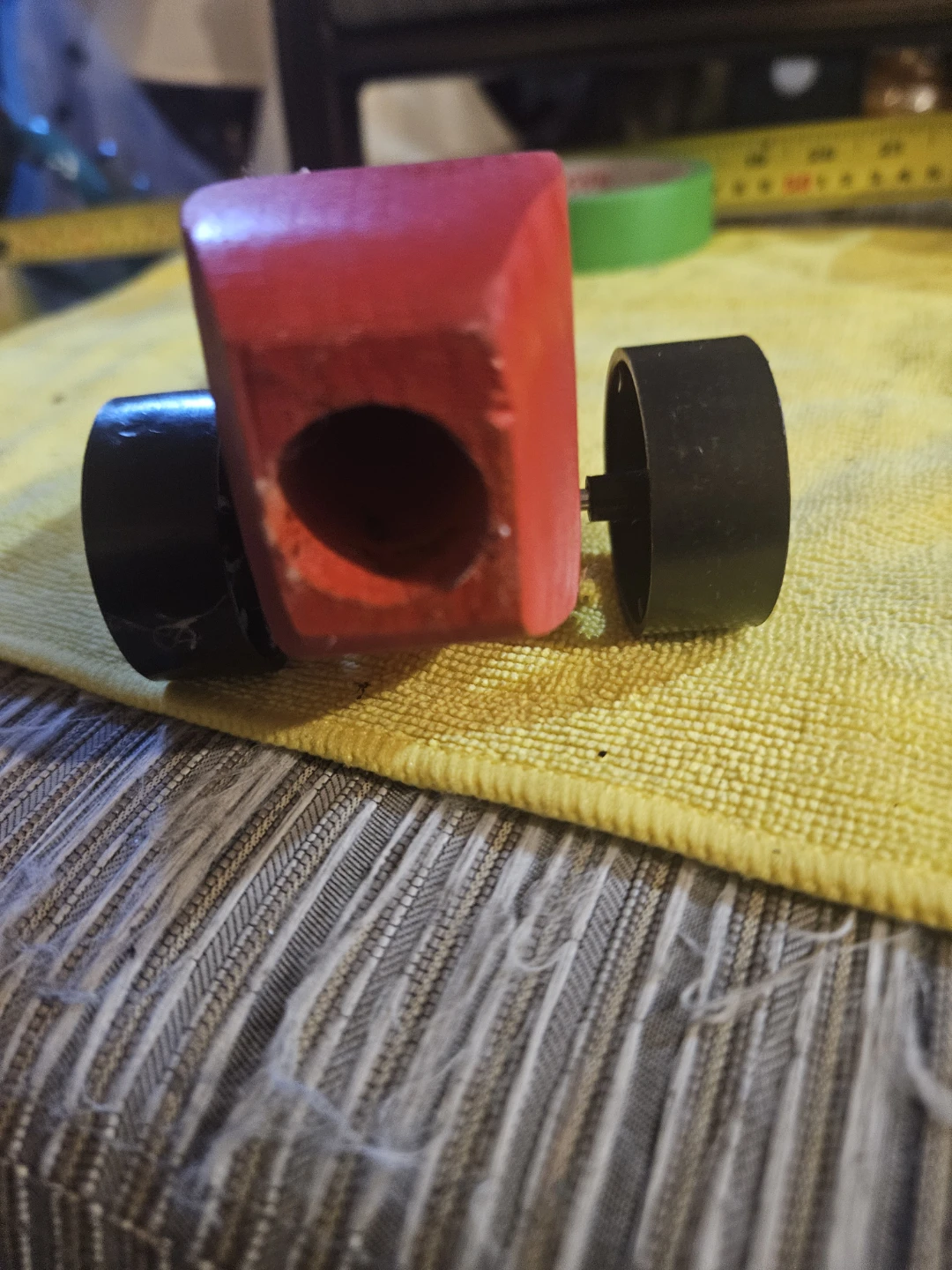 Red Wooden Toy Car - photo 4