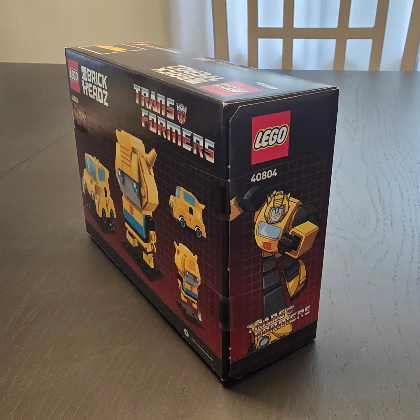LEGO BrickHeadz Transformers Bumblebee Robot & Vehicle (40804) - photo 2