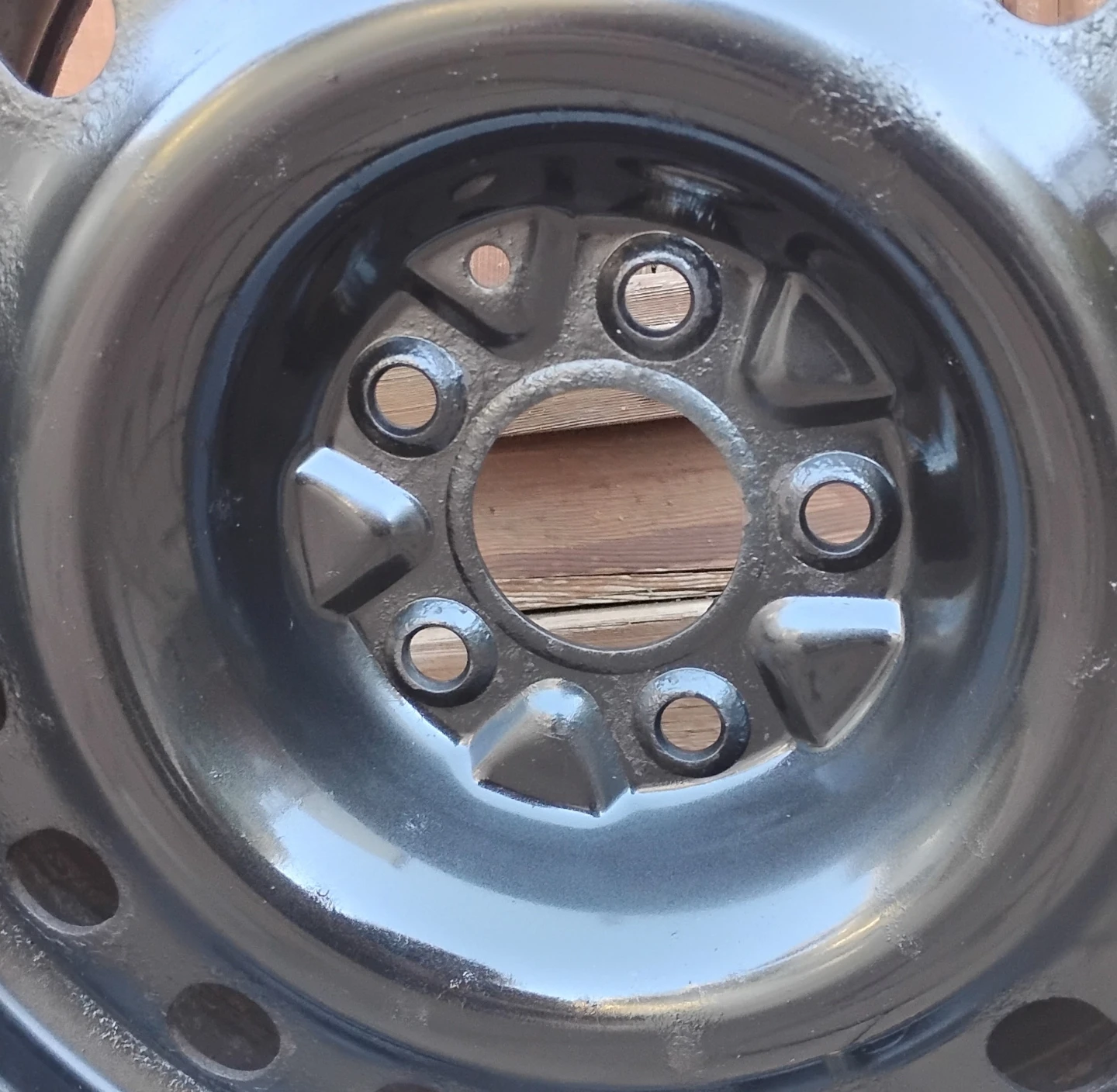 17" RSSW Black Steel Wheels (Set of 4) -5x114.3 - photo 3