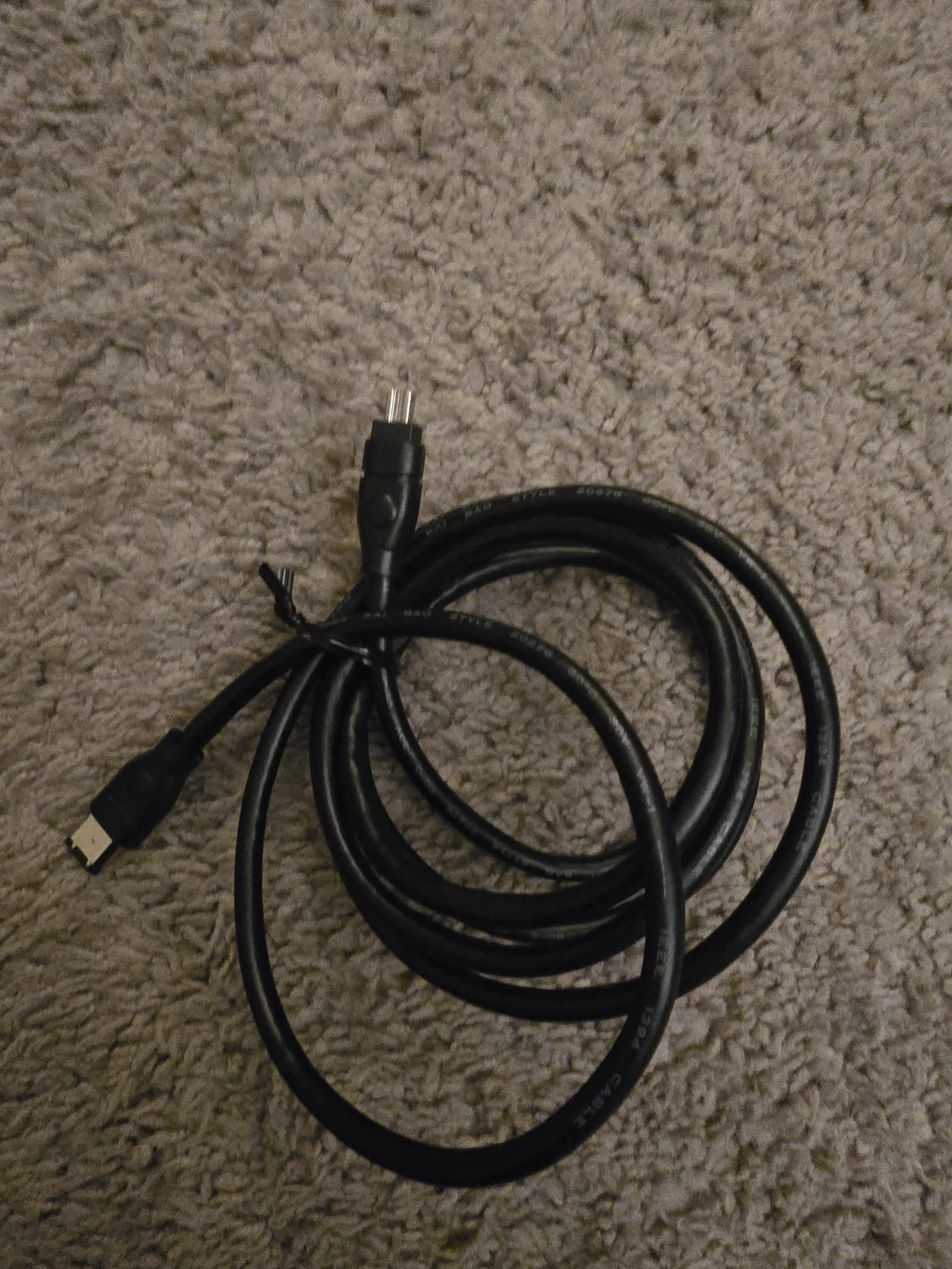 FireWire IEEE 1394 Cable 6ft, iLink Cable