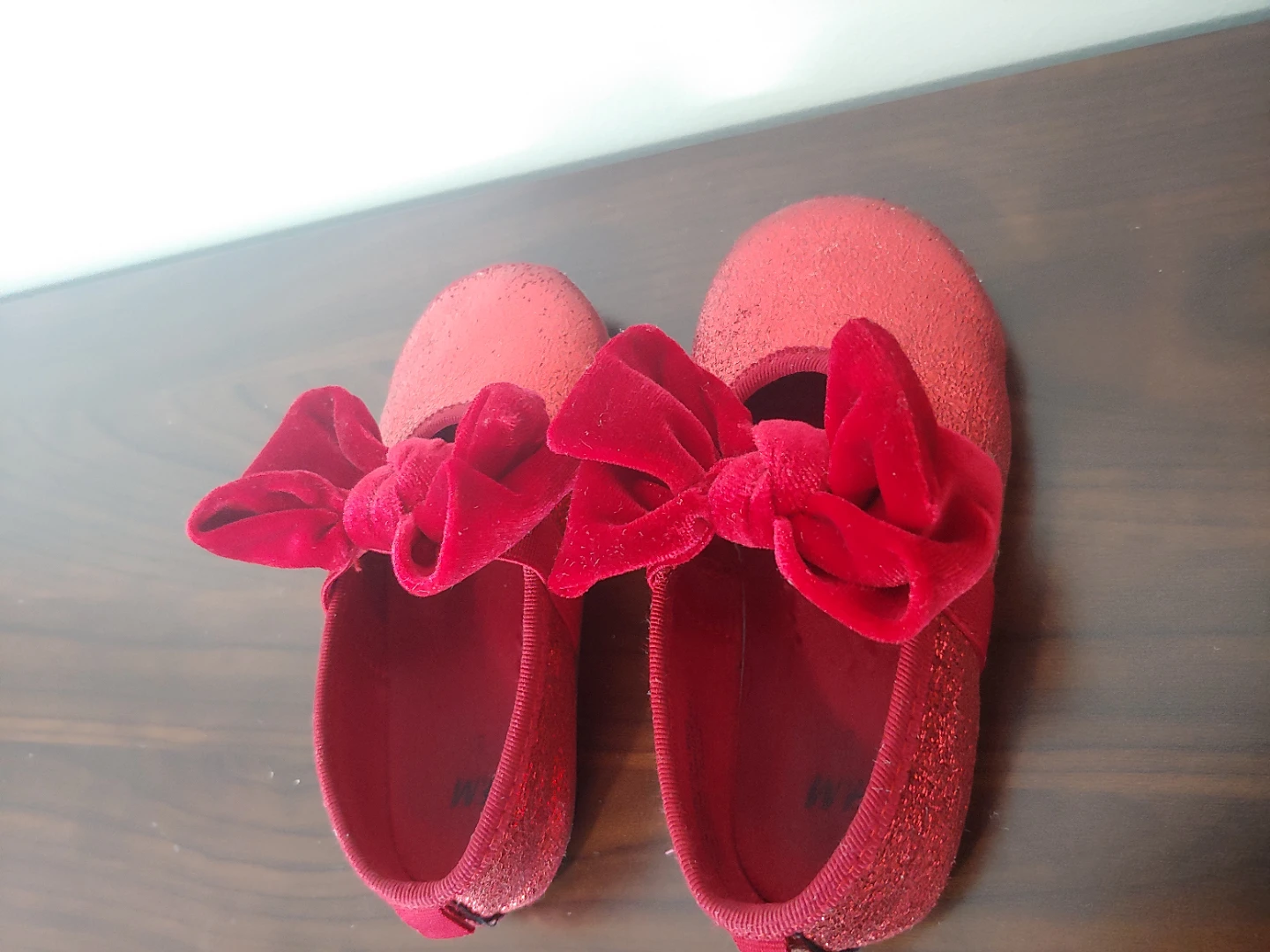 Red Glitter Bow Flats - toddler 23 - photo 5