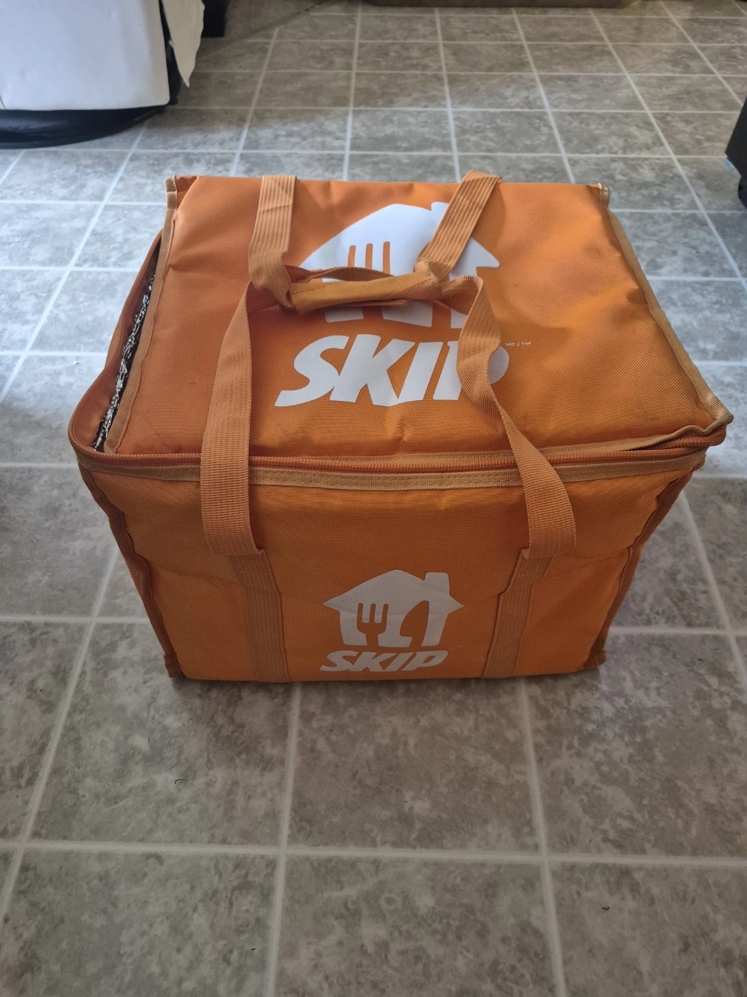 SkipTheDishes Insulated Food Delivery / Pizza Bags - photo 2