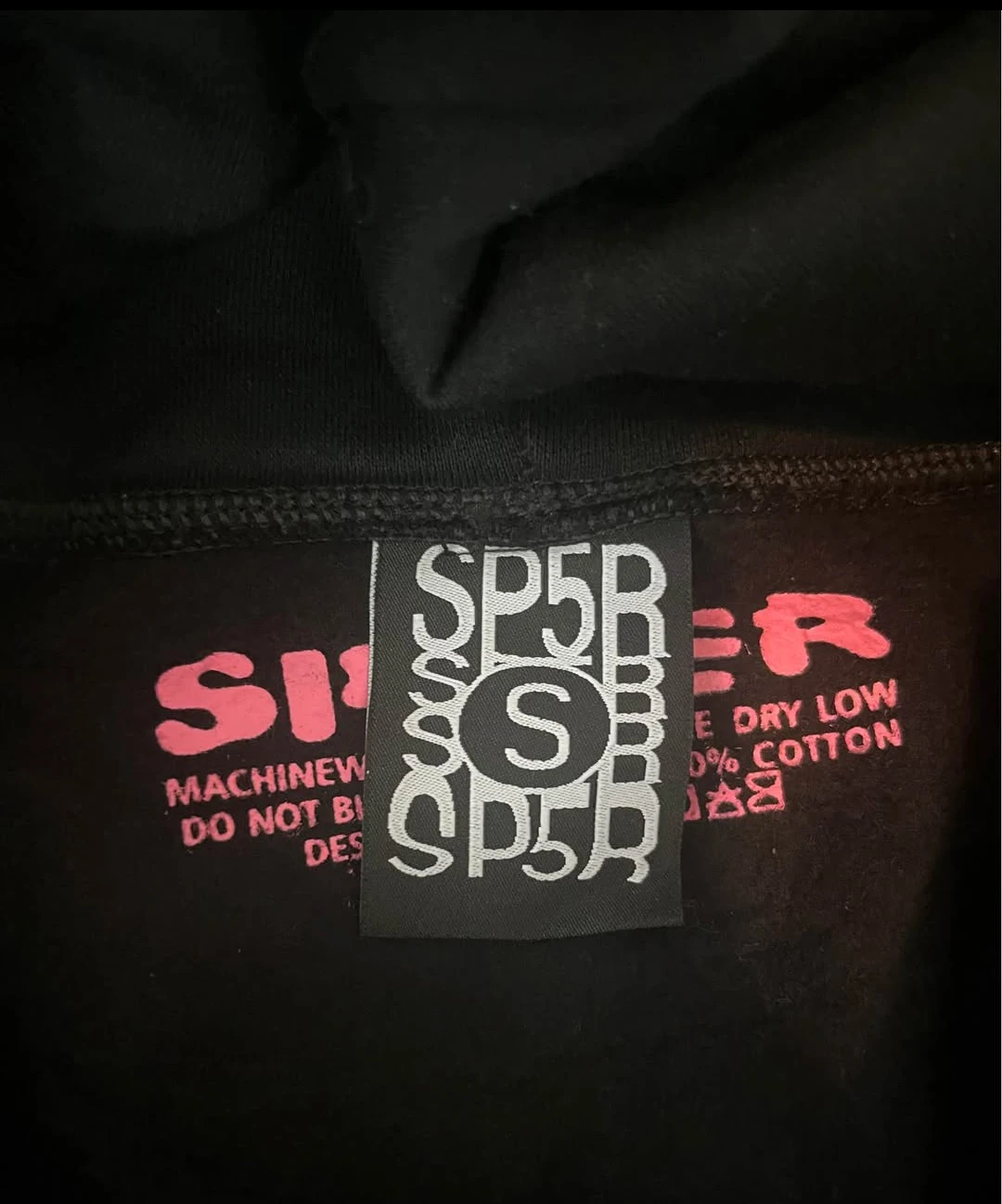SP5DER Pink Spiderweb Hoodie - photo 3