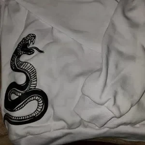 Supply & Demand White Snake Graphic Sweatshirt Size M - photo 2