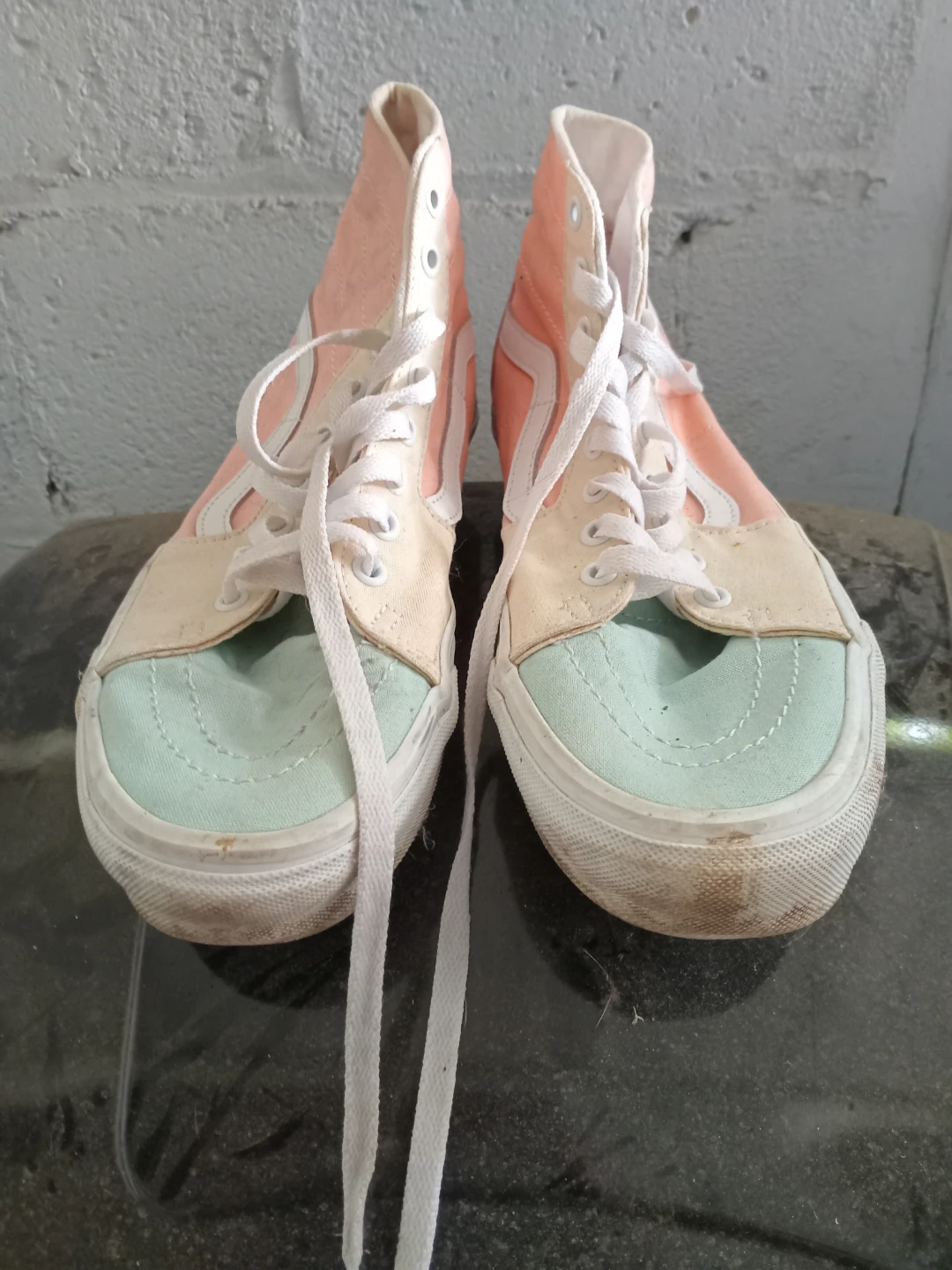 Vans Sk8-Hi Colour Block High Top Sneakers - 11