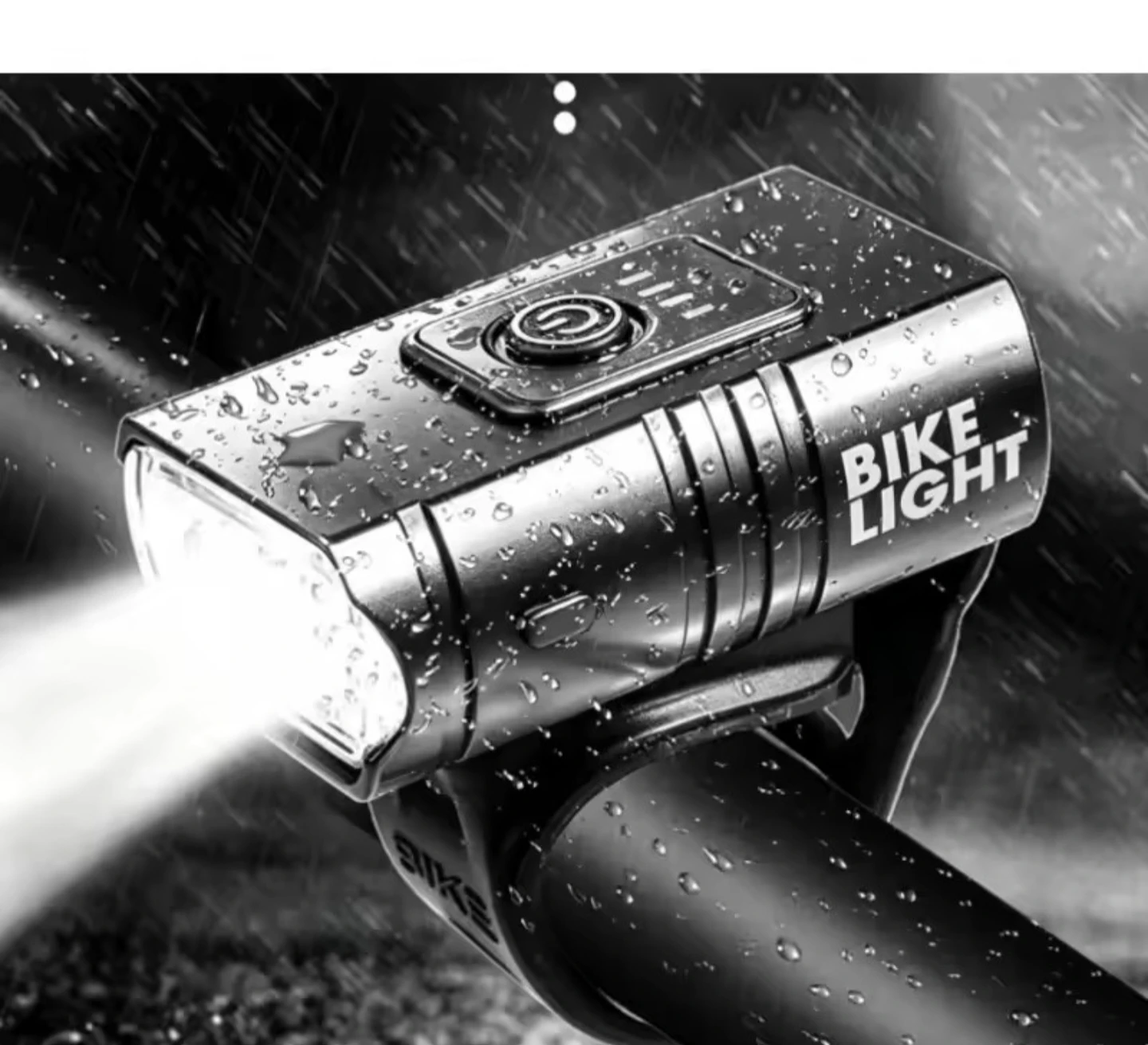 Bike Light with 6 Lighting Modes