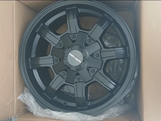 Mayhem 8808-7976MB18 Rampage Series Wheel (17x9) - Matte Black