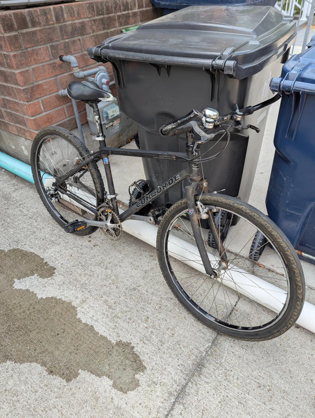 Vintage Concorde Stealth Mountain Bike - Shimano Deore LX
