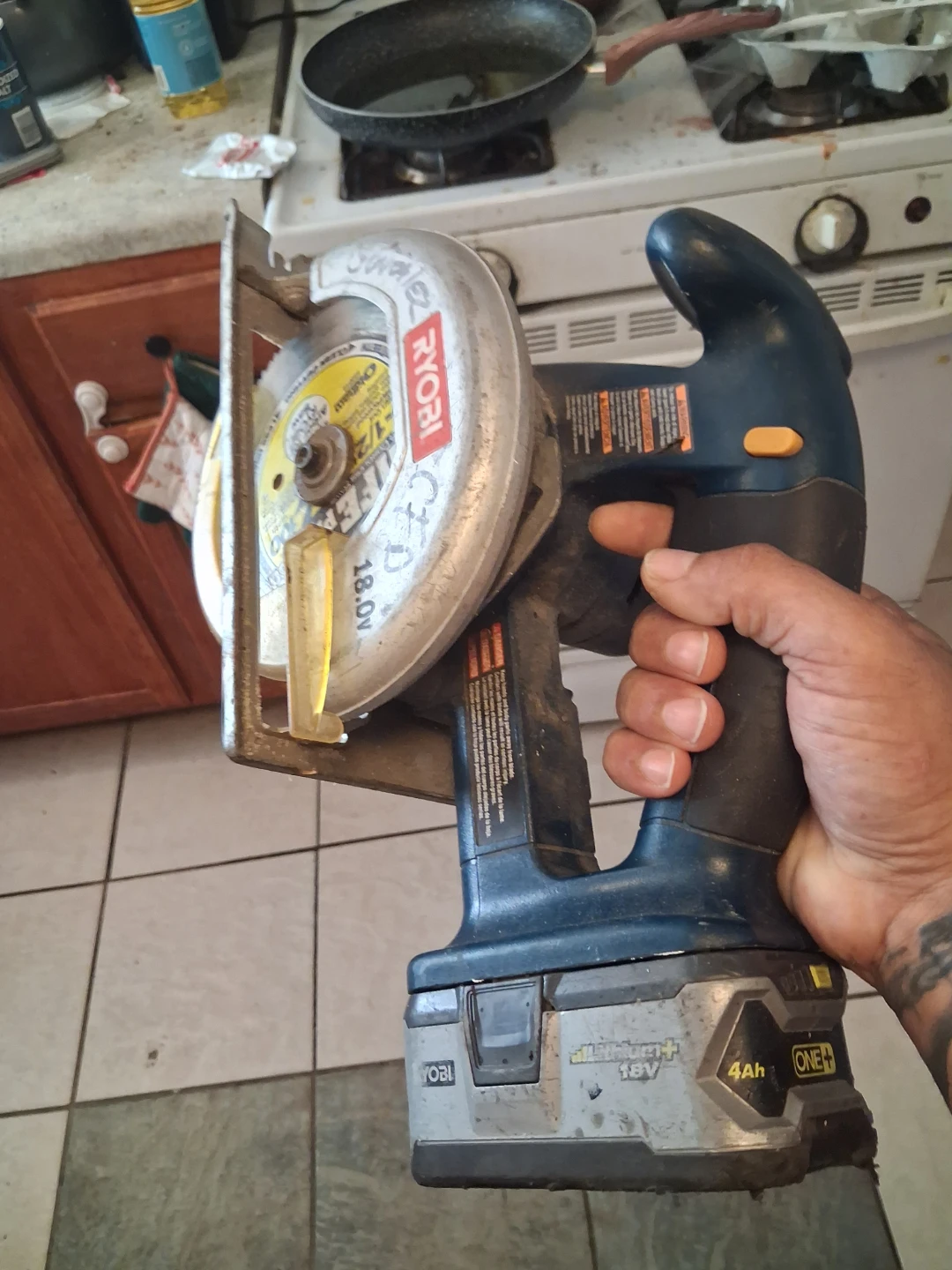 Ryobi Miter Saw and Circular Saw Combo - photo 5
