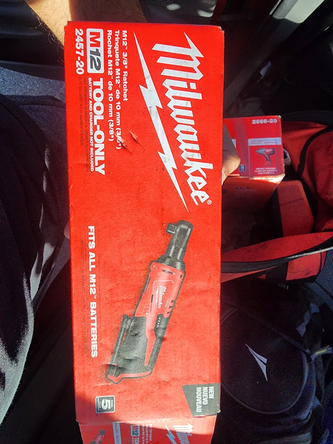 Milwaukee M18 & M12 combo set with batteries - photo 4