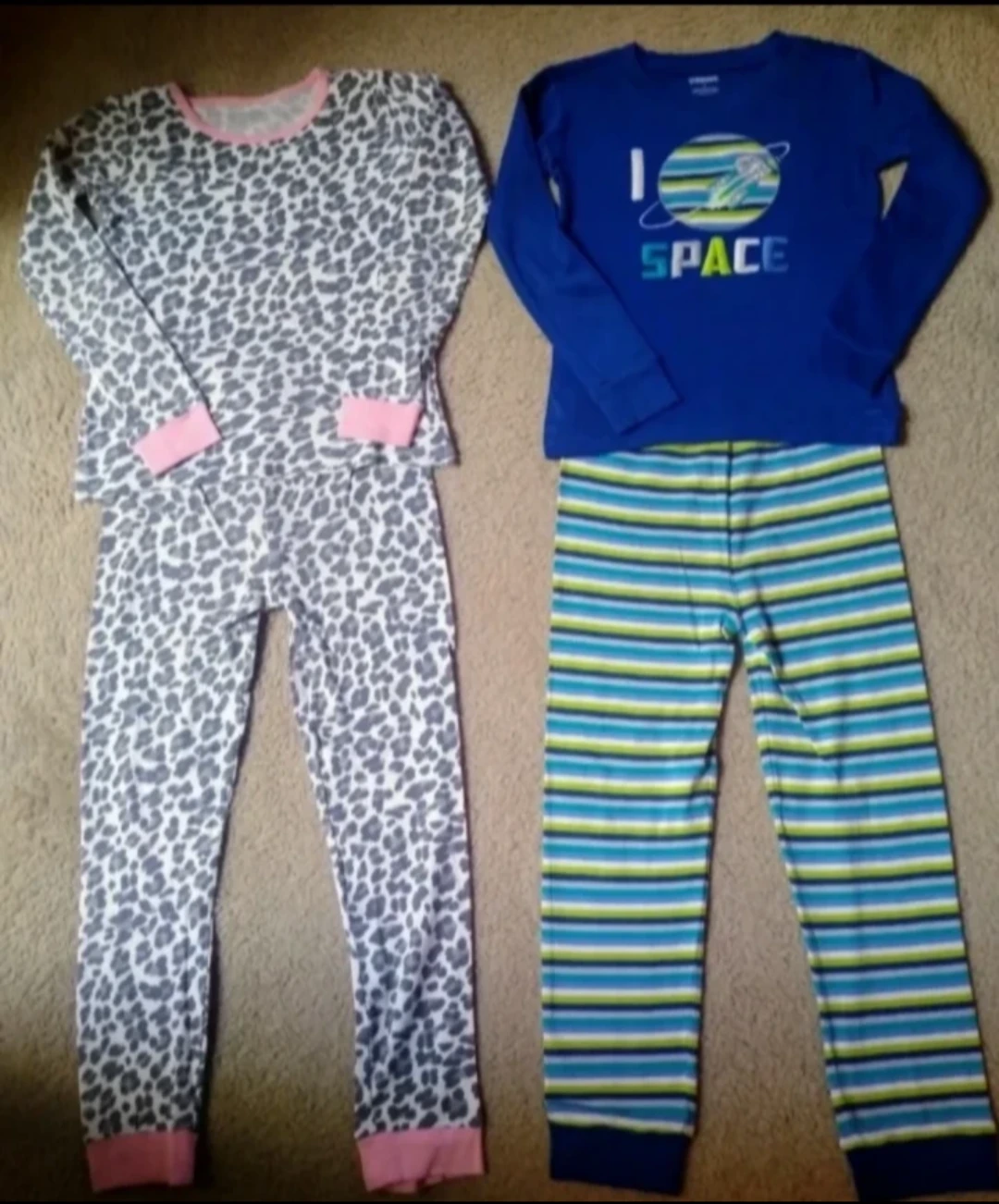 Kid's 2 PC Pajama Sets