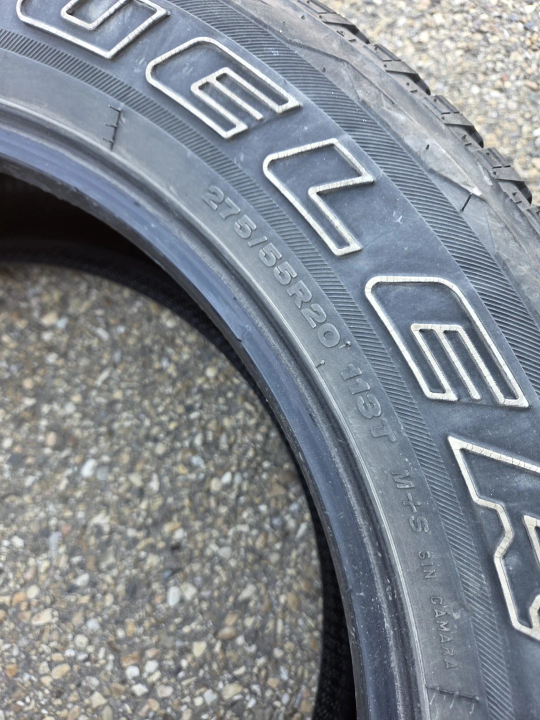 Bridgestone Dueler H/L Alenza Tire 275/55R20 - photo 4