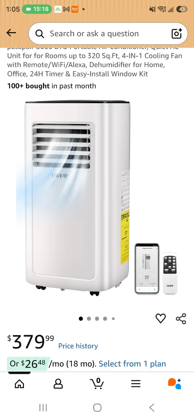 Pasapair Portable Air Conditioner