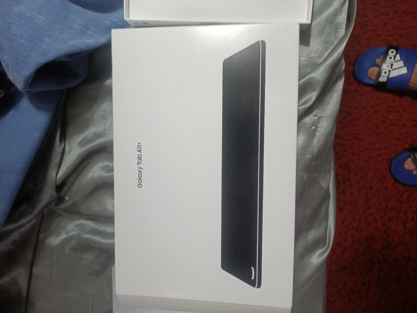 samsung a11 plus silver 256gb mint condition in box - photo 3