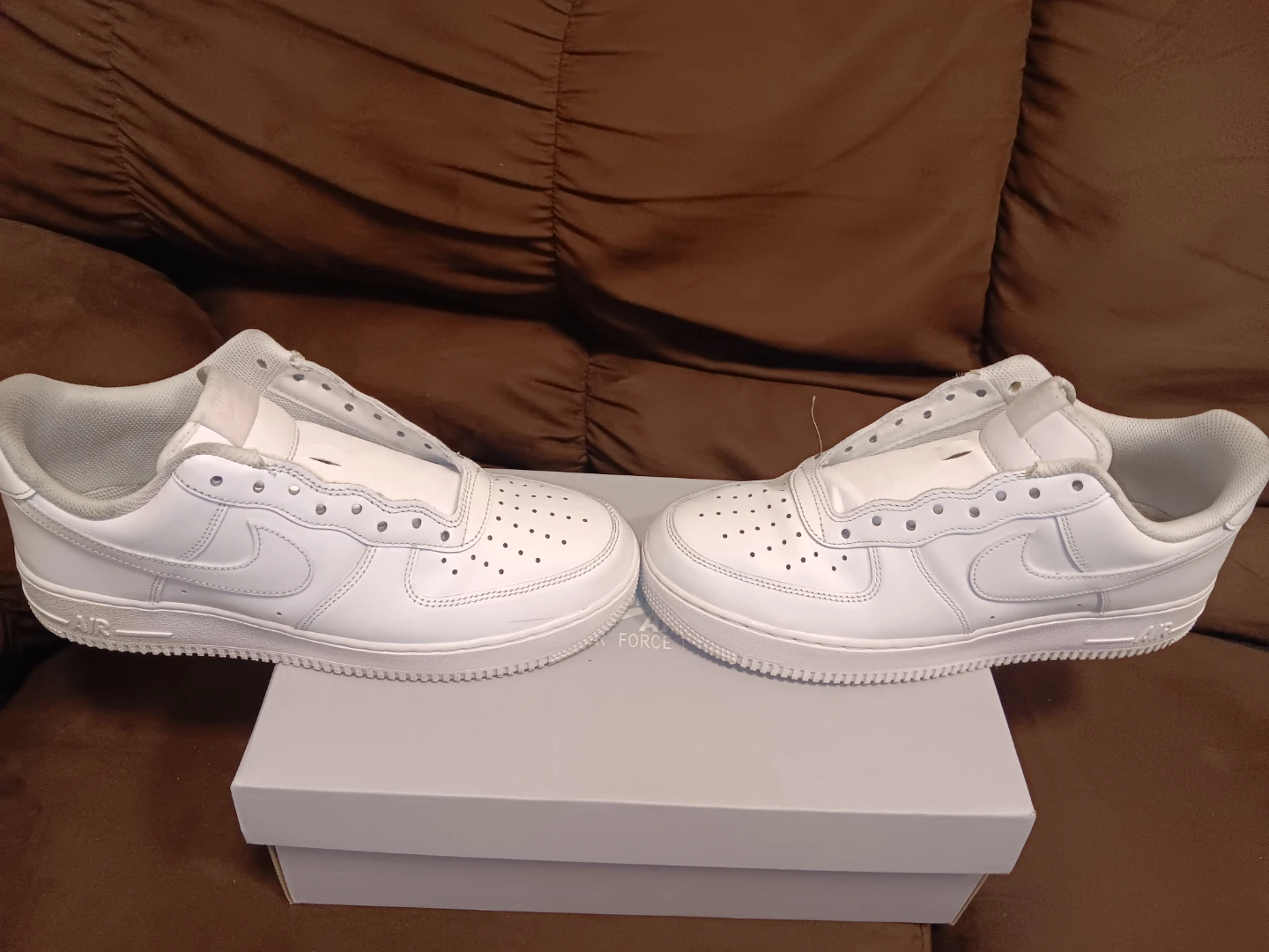 Nike Air Force 1 "07 White Sneakers - photo 5