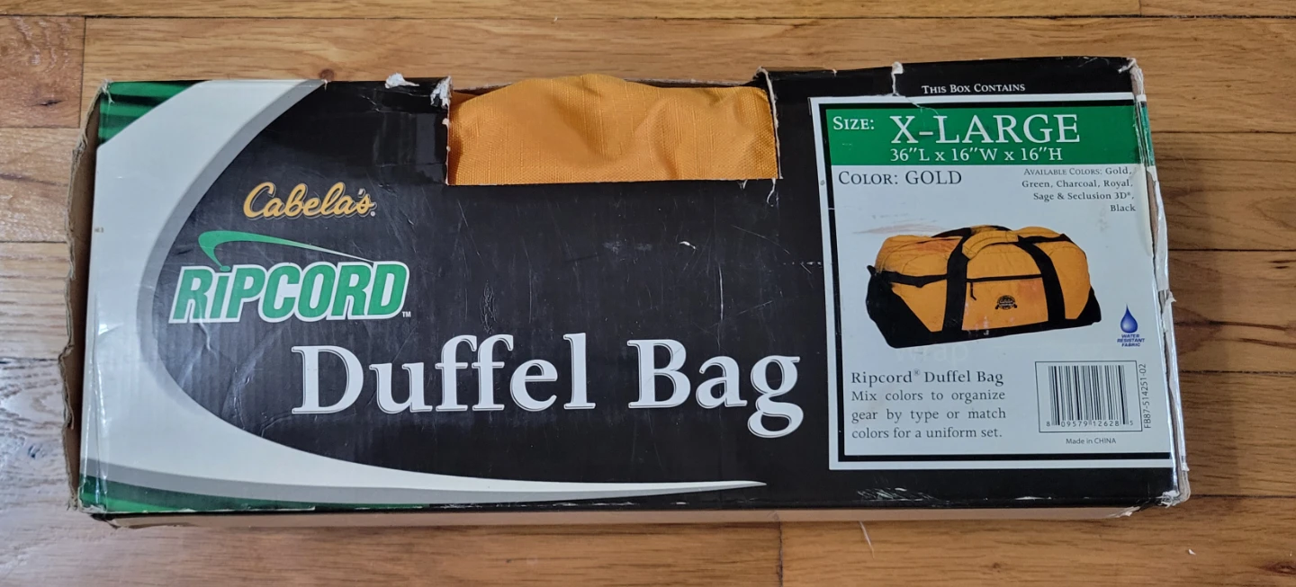Cabela's Ripcord Duffel Bag X-Large Gold - photo 3