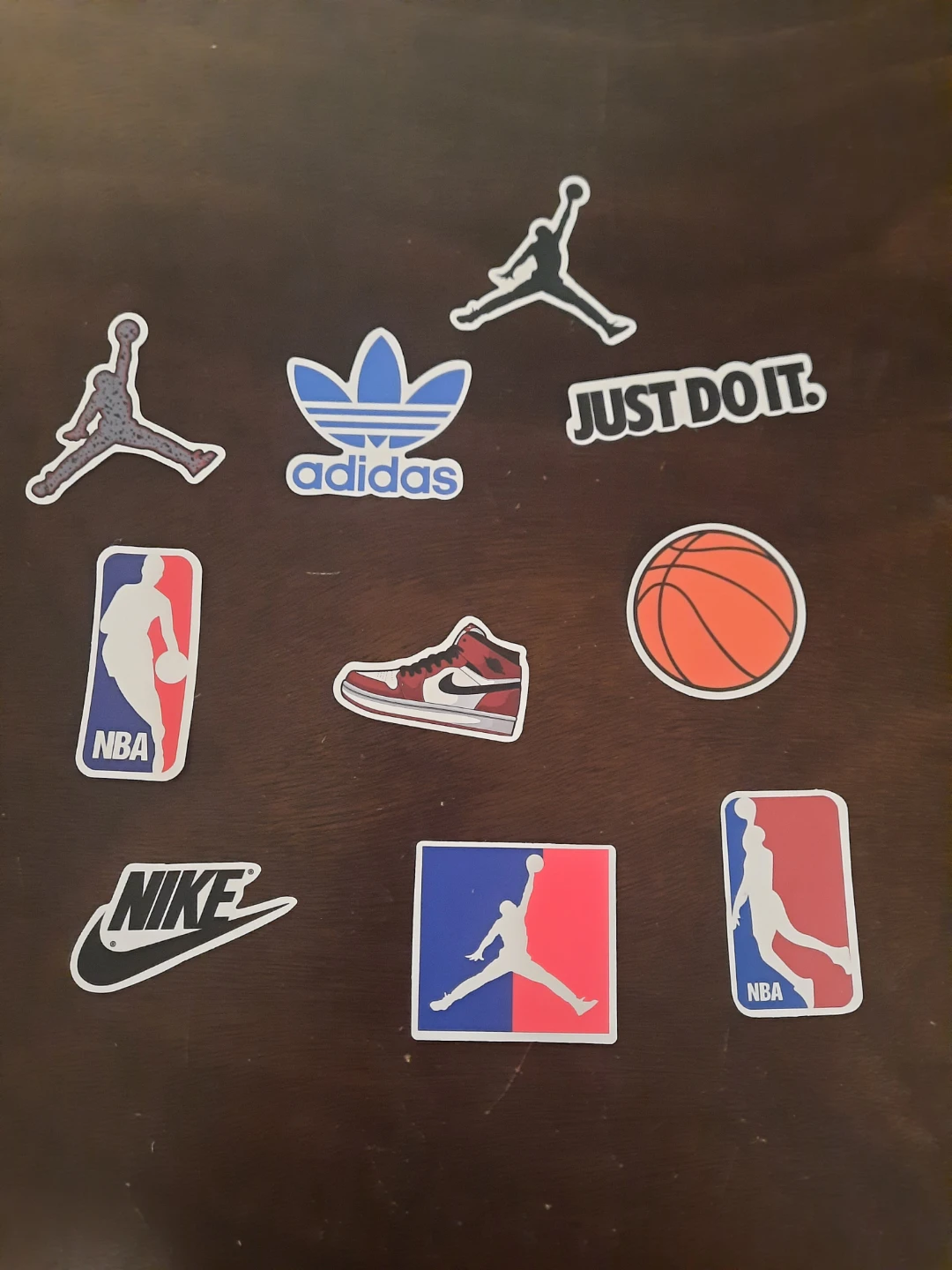 Sports Stickers - Nike, Adidas, Jordan, NBA