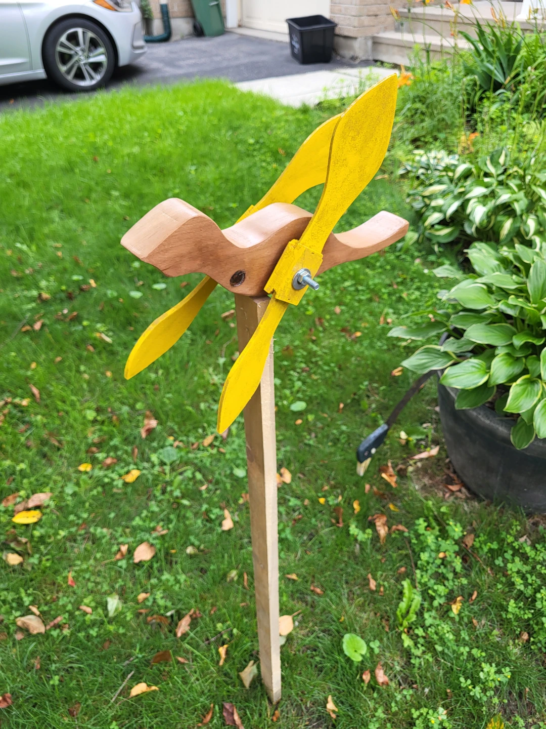 Wooden Bird Wind Spinner - photo 2