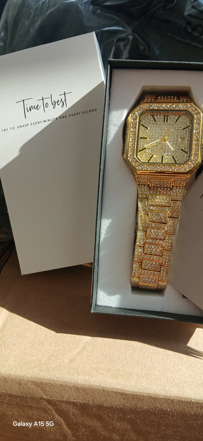 Gold Bling Watch - photo 3