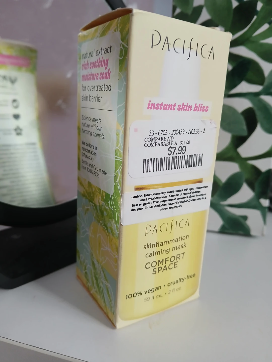 Pacifica Skinflammation Calming Mask Comfort Space