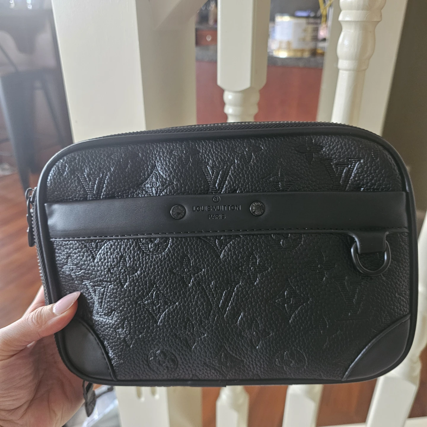 Louis Vuitton Black Monogram Pouch
