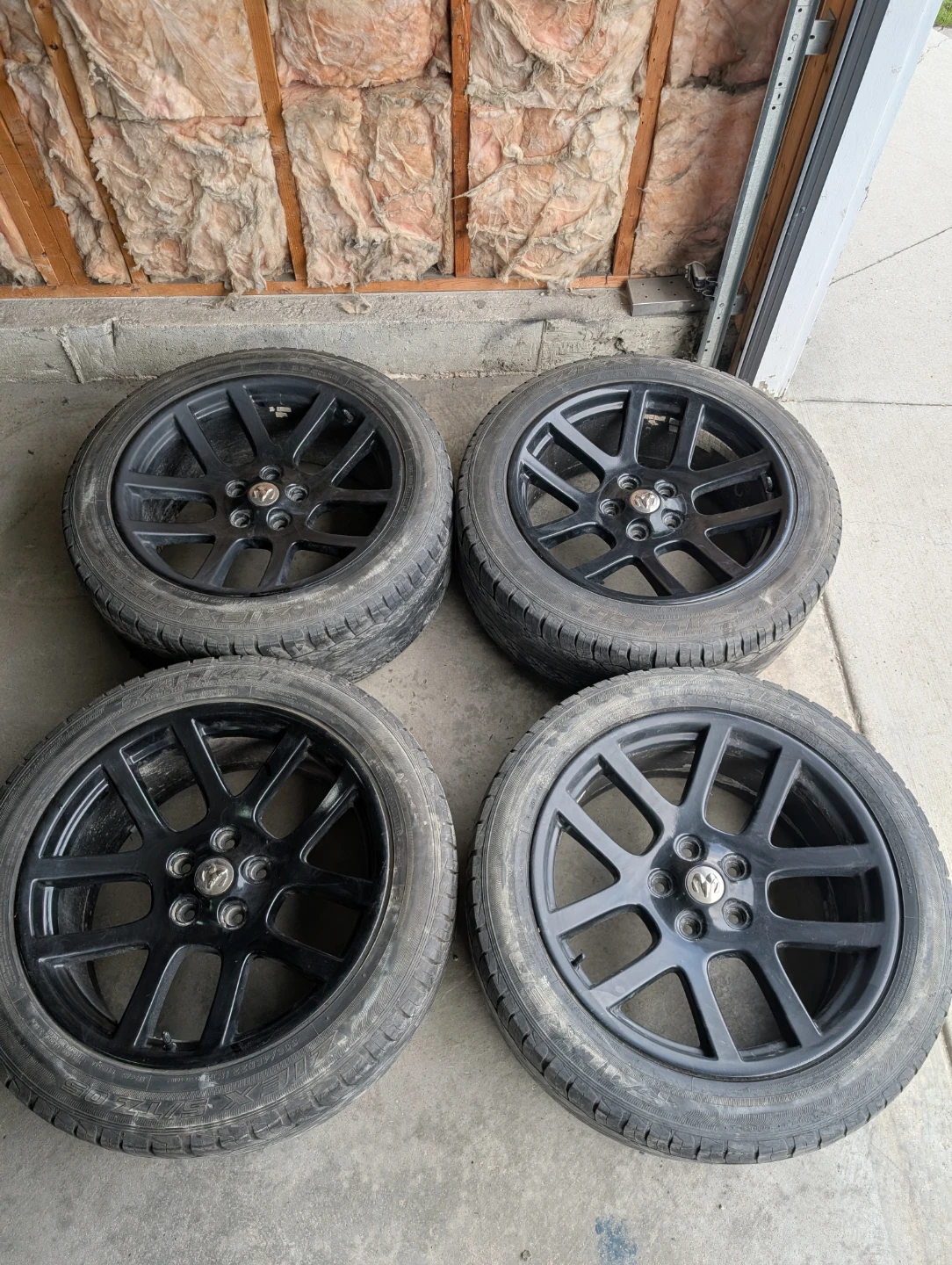 (4)-22 Inch Dodge Ram Rims 5x139.7