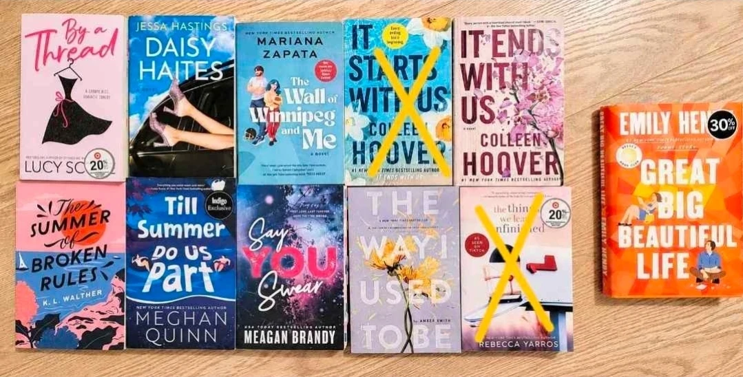 Romance Books ($5 - $10)