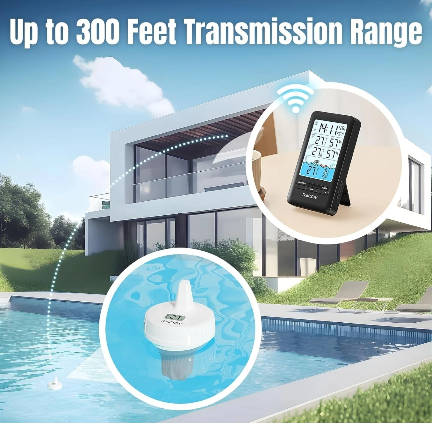 Raddy Wireless Temperature and Humidity Monitor - photo 3