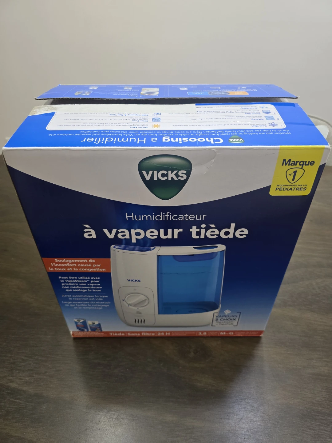 Vicks Warm Mist Humidifier (Used 2 Months)