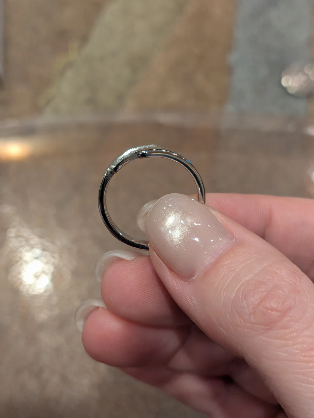 SS and Cubic Zirconia Ring - photo 2