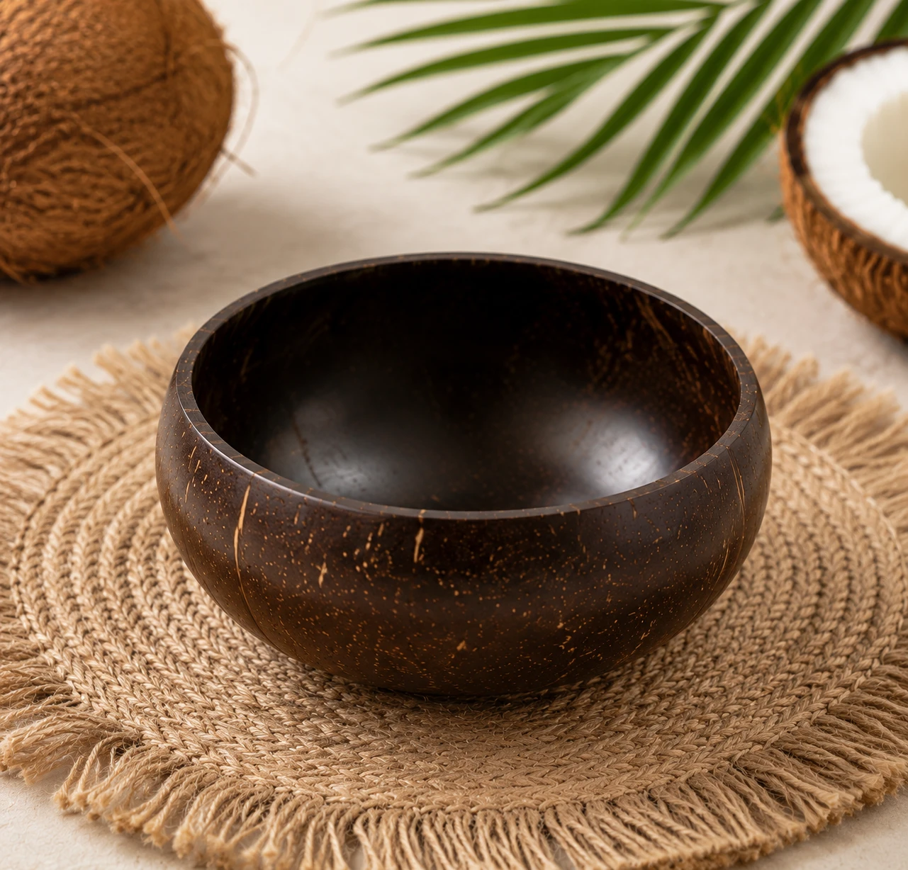 Natural Coconut Shell Bowl - photo 2