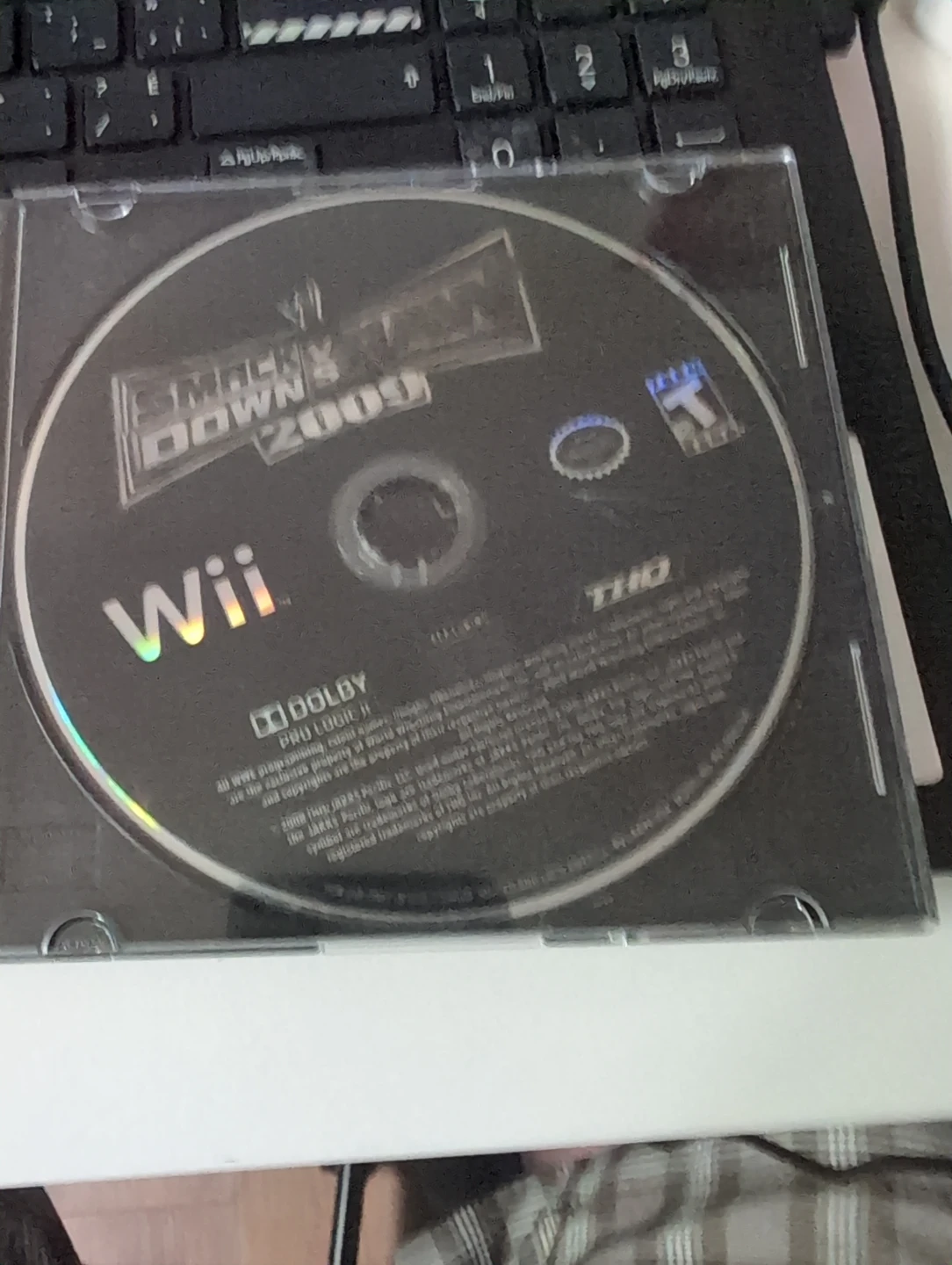 Smackdown vs. Raw 2009 Wii Game ( just disk)