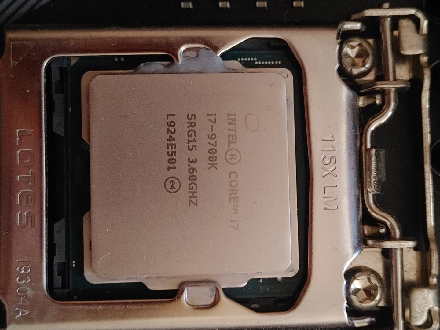 MSI MPG Z390 GAMING EDGE AC + i7-9700k CPU - photo 2