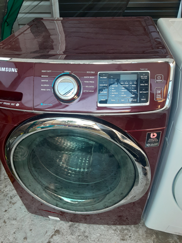 Can Deliver 27" Red Samsung Washing Machine