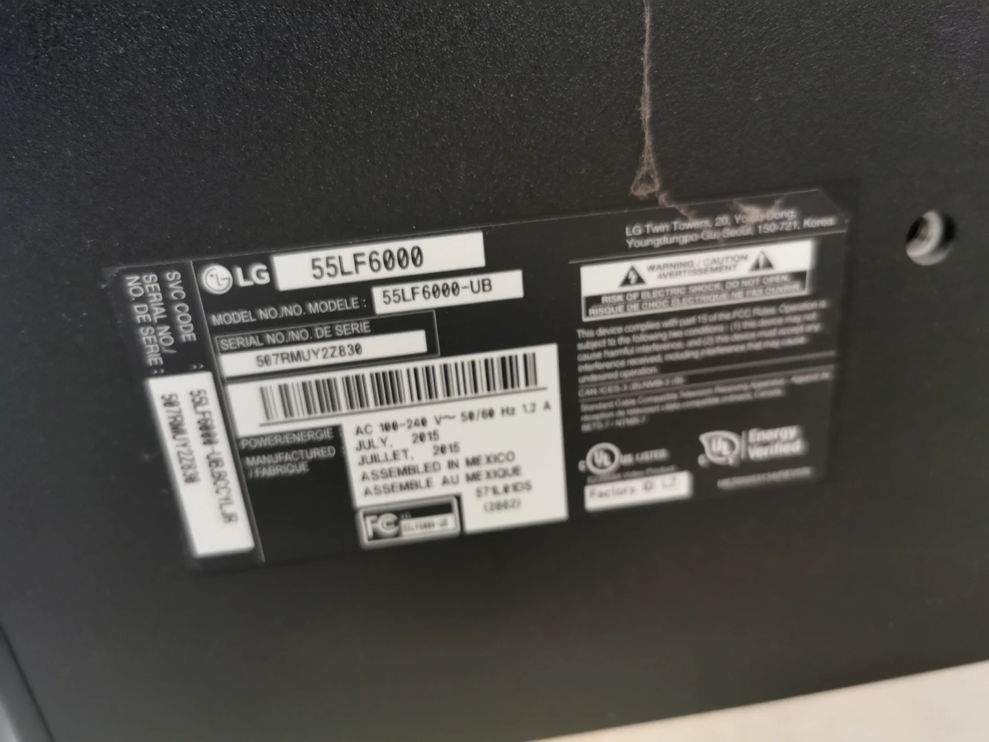 LG 55LF6000-UB 55" Smart TV - photo 2