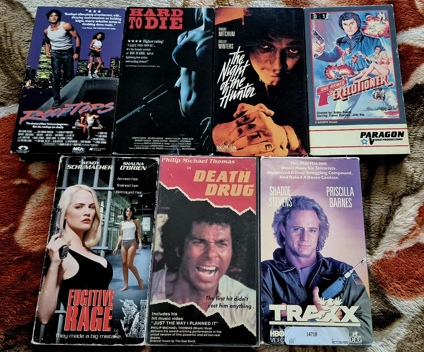 Rare cult action vhs tapes - photo 2