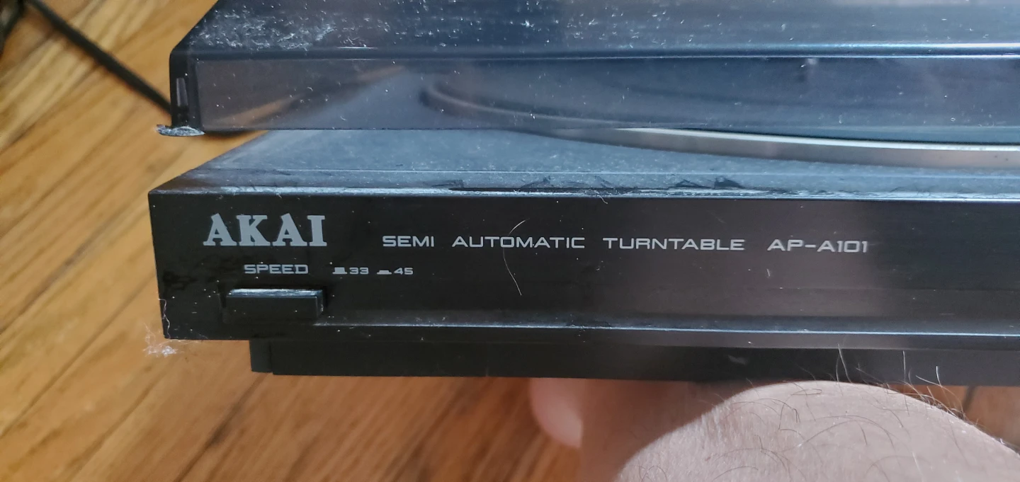 AKAI AP-A101 Automatic Turntable not working