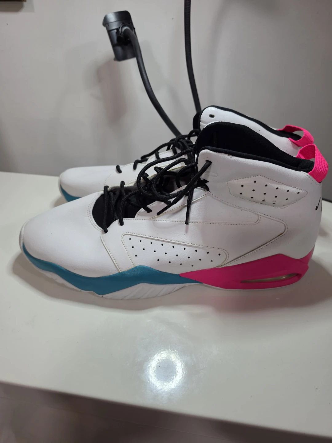 Jordan Sneakers White/Pink/Teal - photo 2