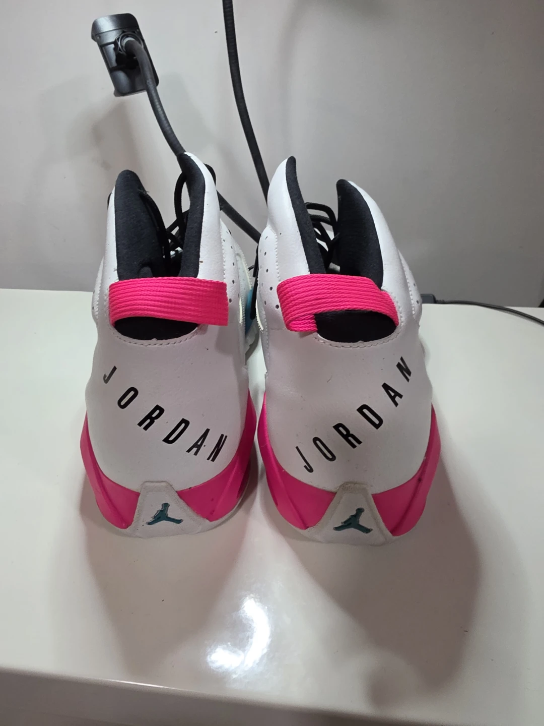 Jordan Sneakers White/Pink/Teal - photo 3